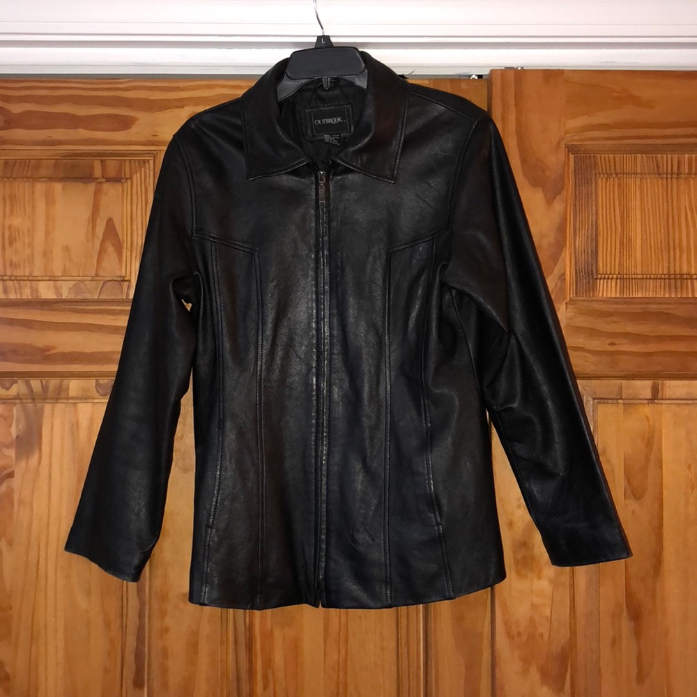 Ladies leather jacket